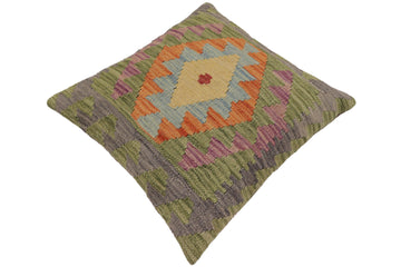 Tribal Miller Turkish Hand-Woven Kilim Pillow